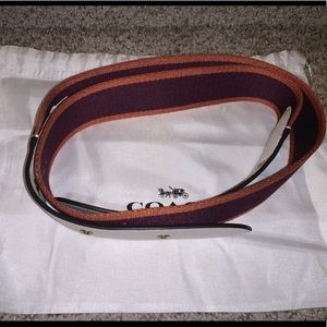 Coach Strap In Colorblock With Varsity Stripe